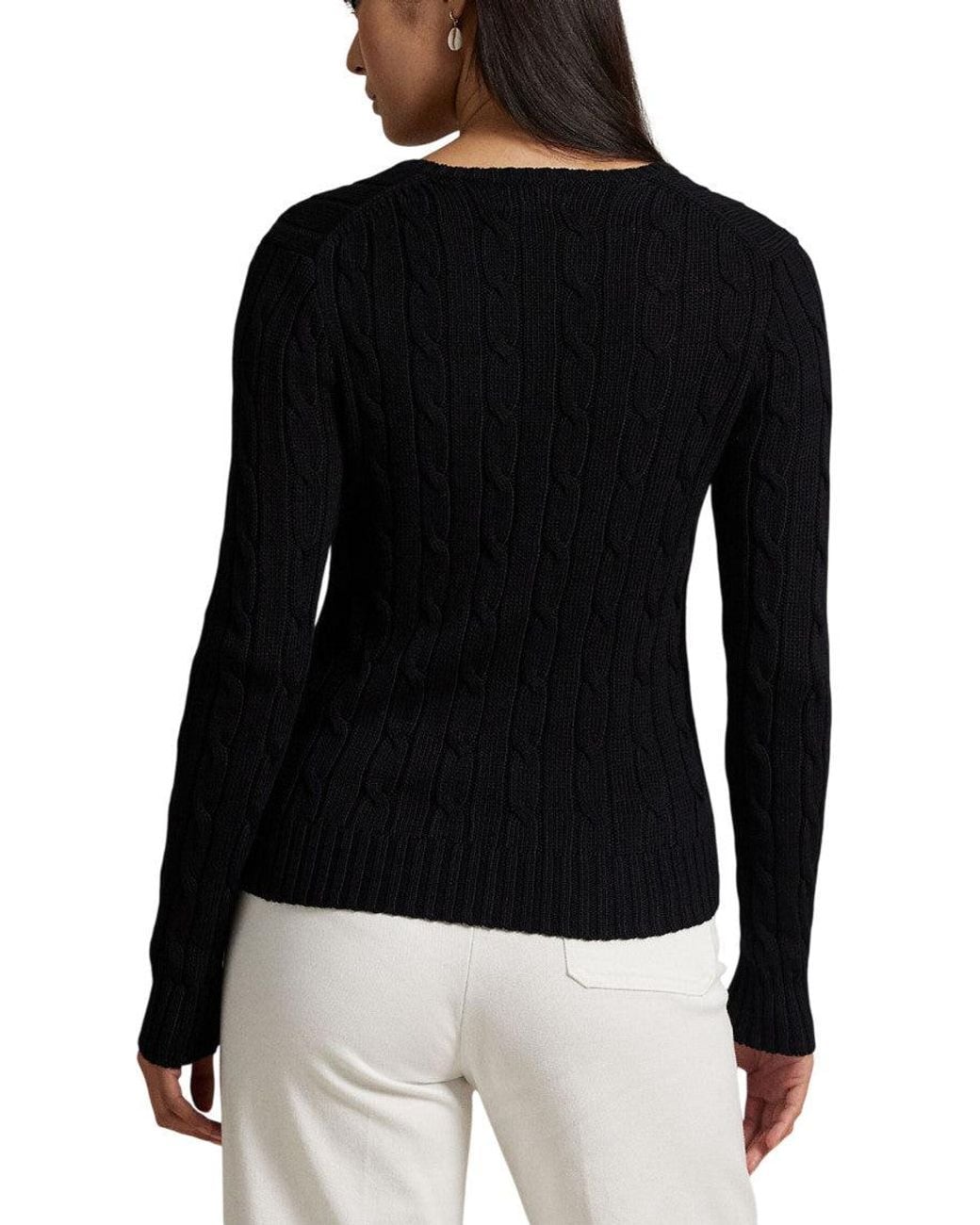 Polo Ralph Lauren Blue Knitted V-Neck Sweater