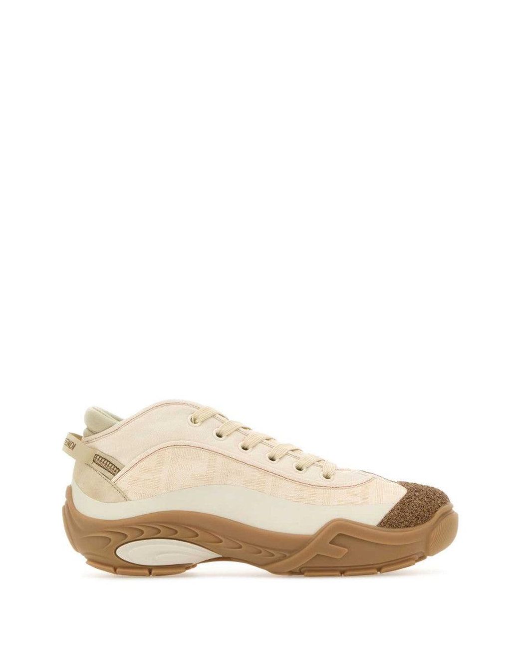 Fendi Natural Sneakers for men