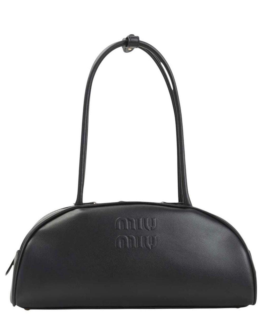 Miu Miu Black Beau Medium Shoulder Bag
