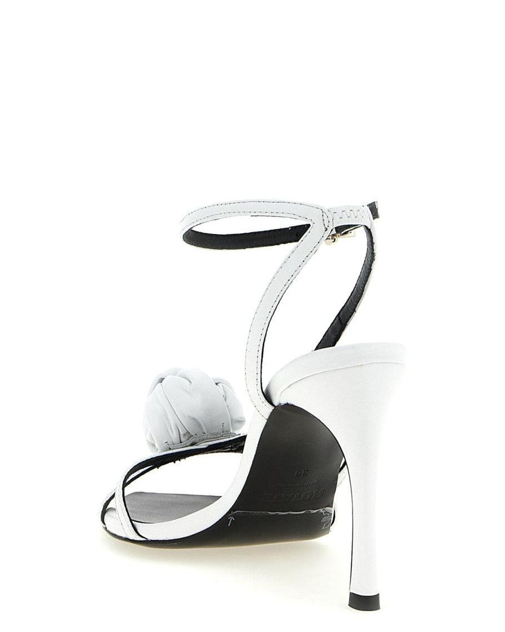 ROTATE BIRGER CHRISTENSEN White Leather Heels
