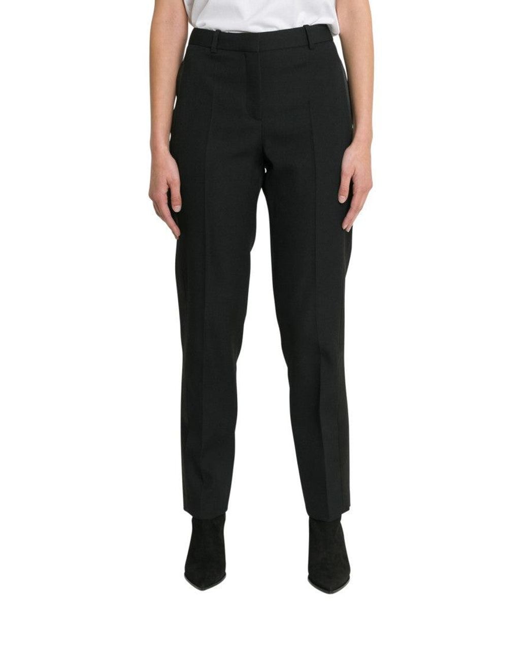 Givenchy Black Slim Flat Front Pants