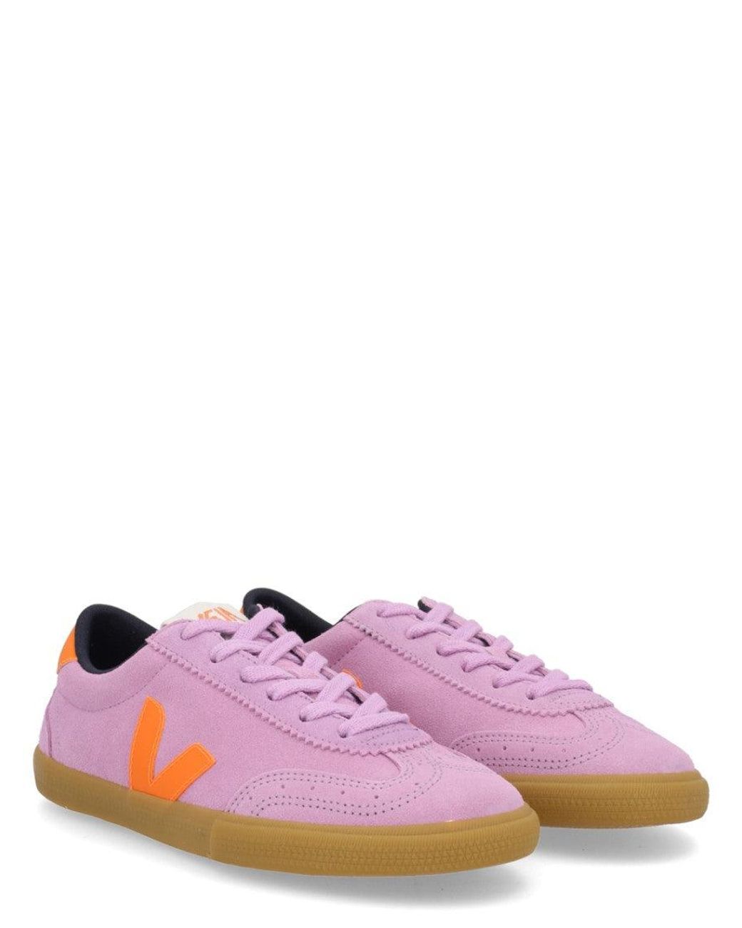 Veja Pink Logo Sneakers