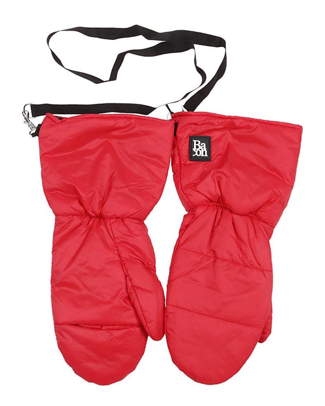 Bacon Red Little Joy Puffer Gloves