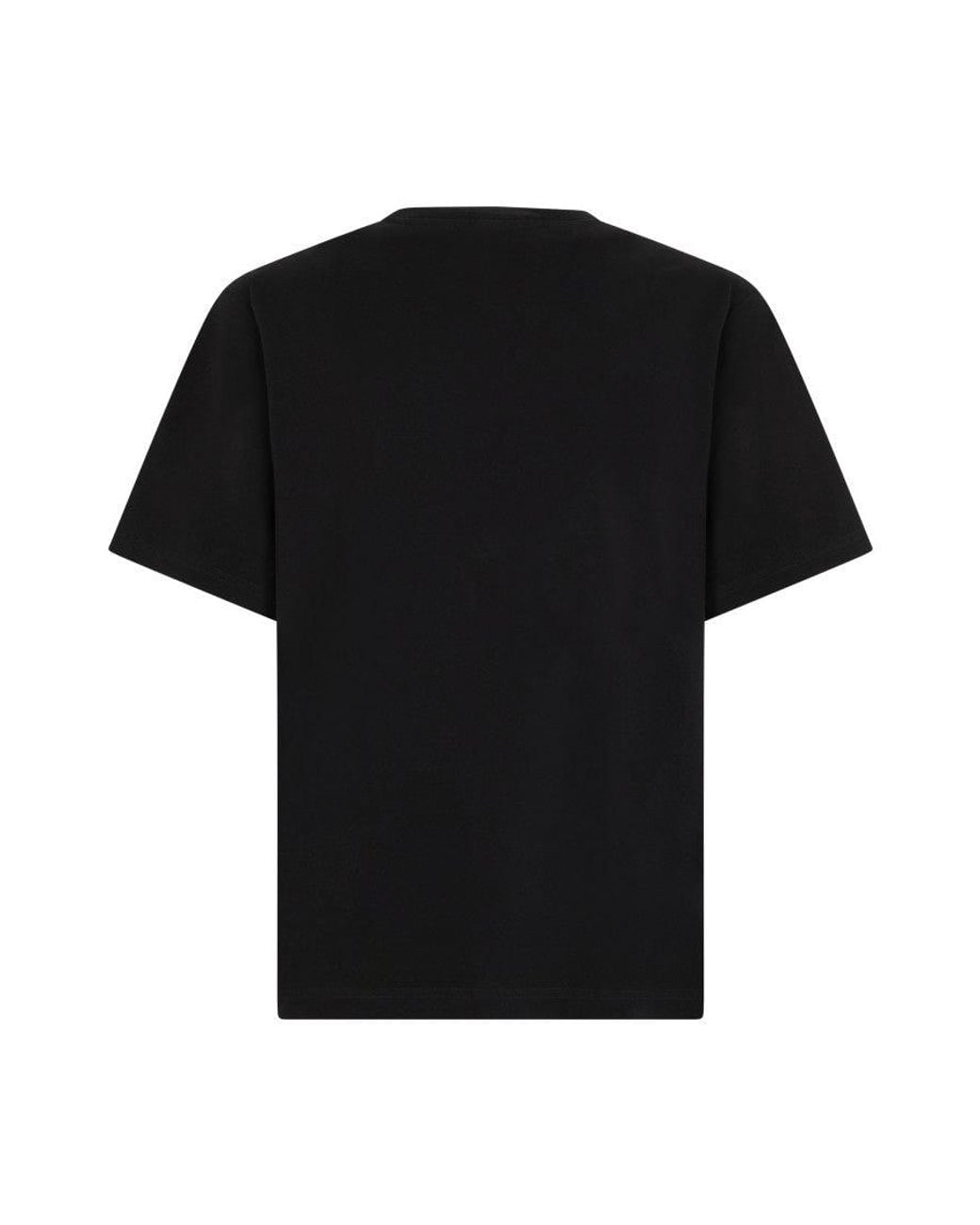 Dolce & Gabbana Black Logo Regular T-Shirt for men