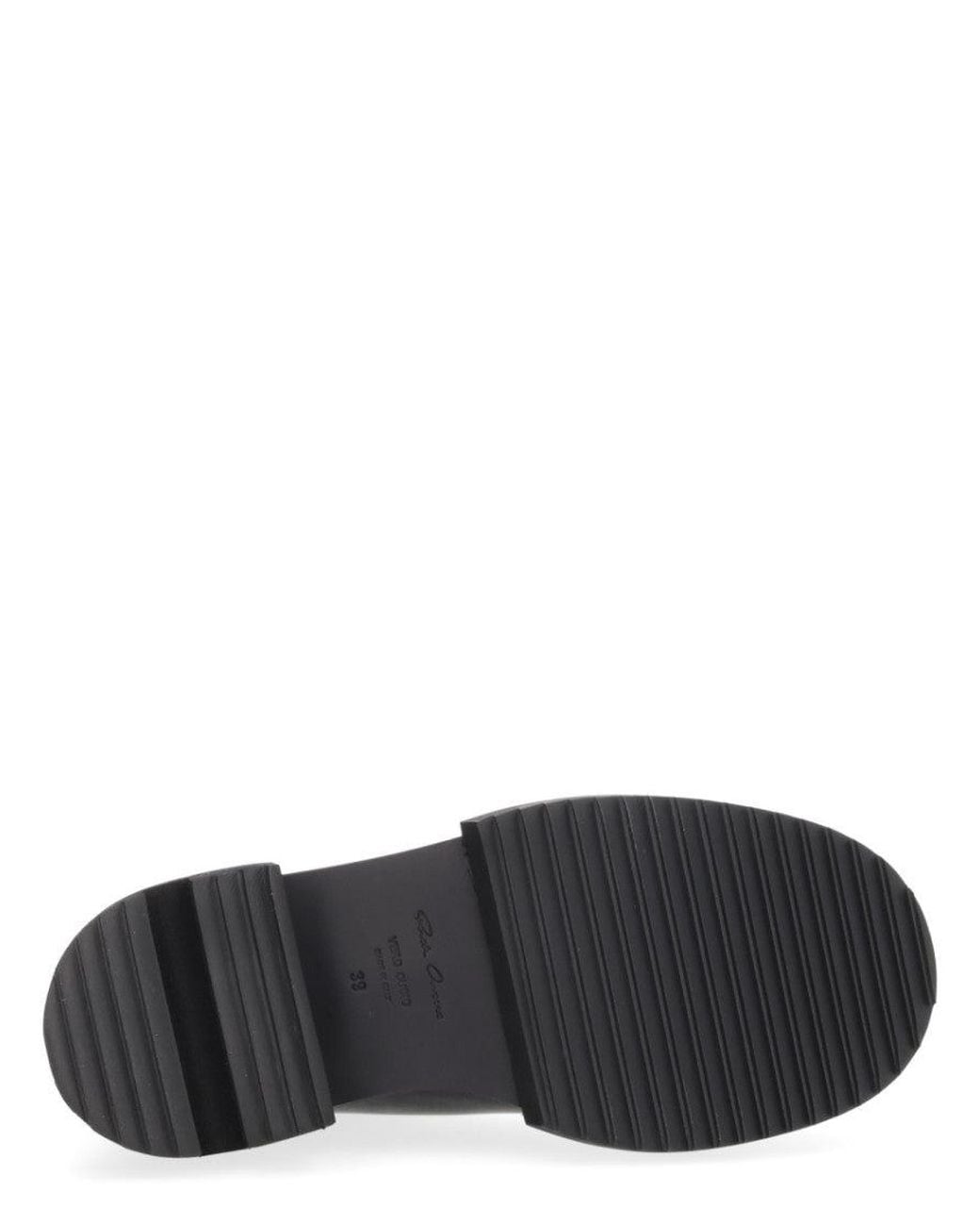Rick Owens Black Beatle Gabe Boots