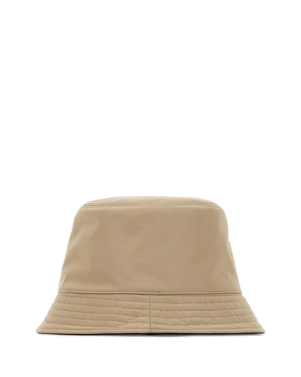 Moncler Natural Logo Bucket Hat