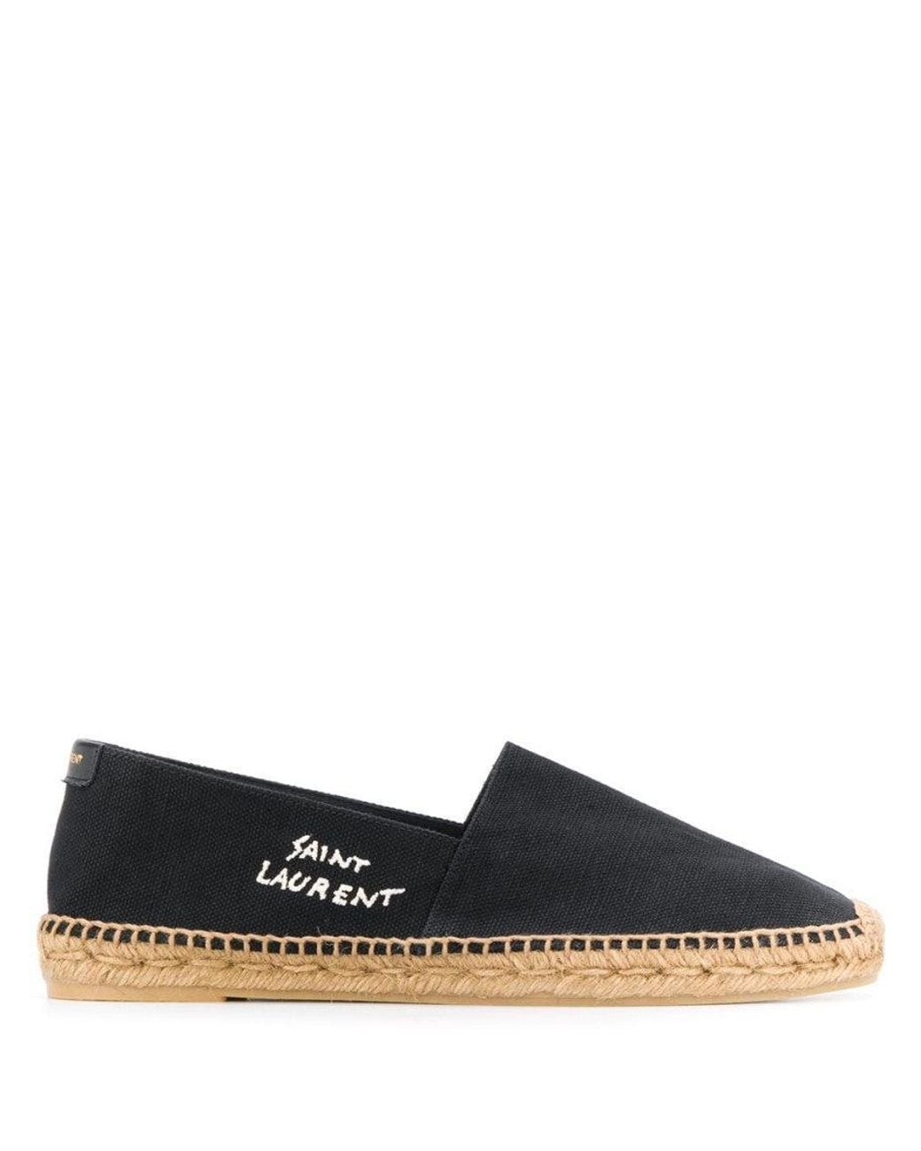 Saint Laurent Blue Signature Canvas Espadrilles for men