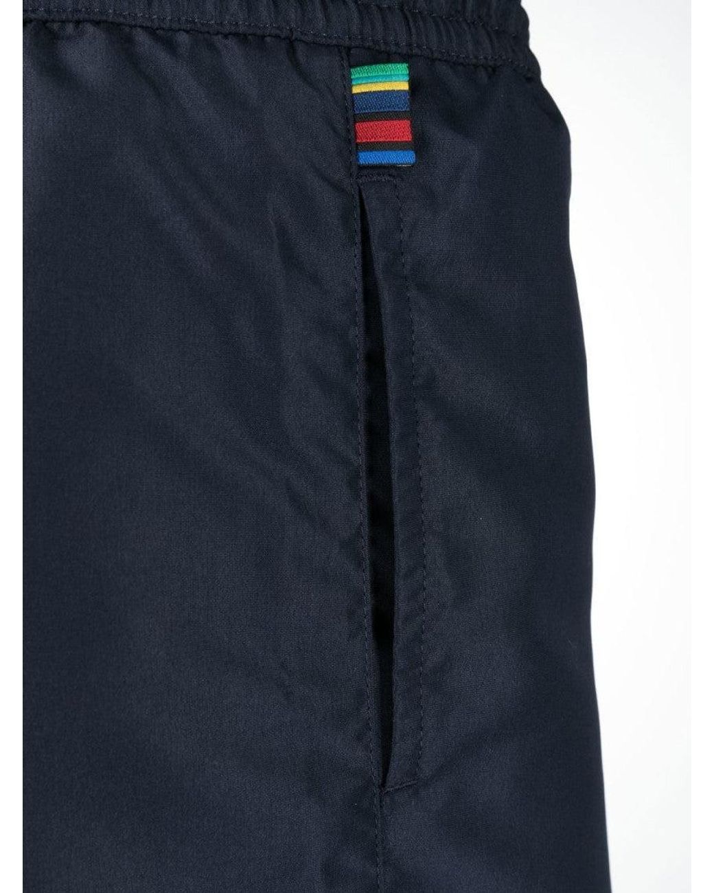 Paul Smith Blue Drawstring Swim Shorts for men