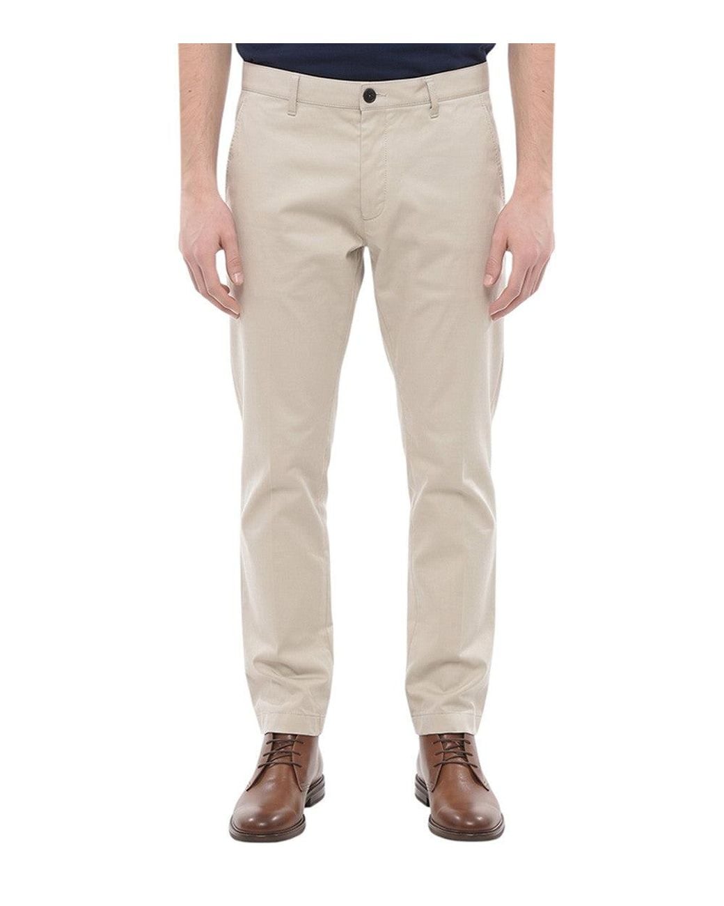 DSquared² Gray Slim Chino Pants for men