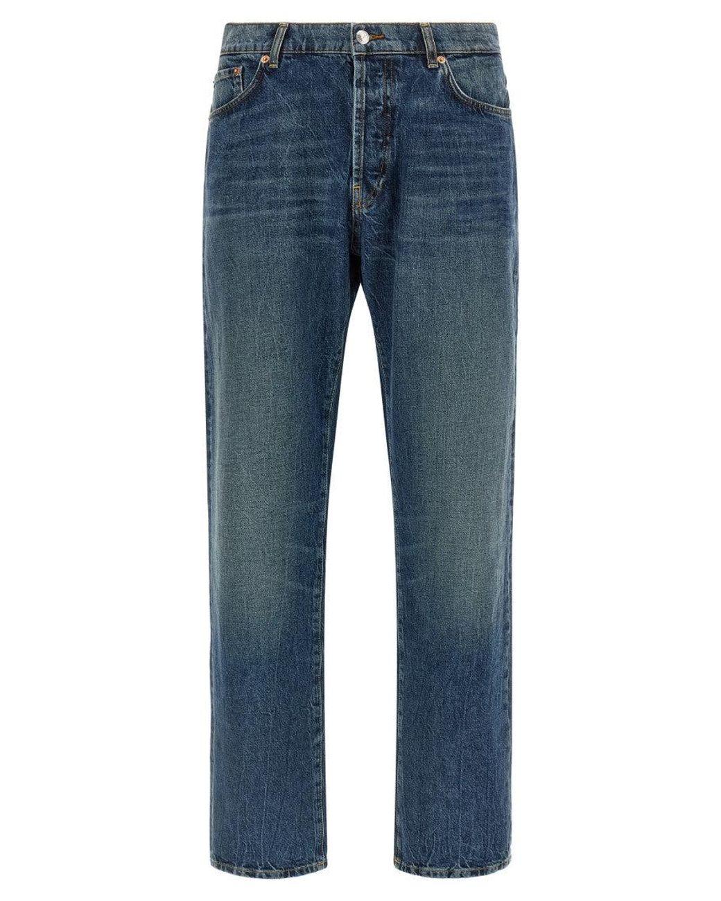 Department 5 Blue Denim Jeans for men