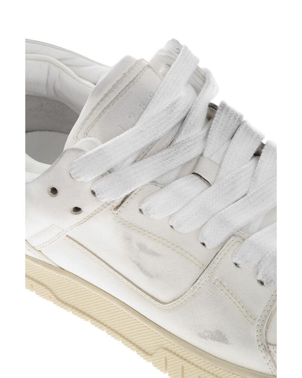 1989 STUDIO White Low Vintage Sneakers for men