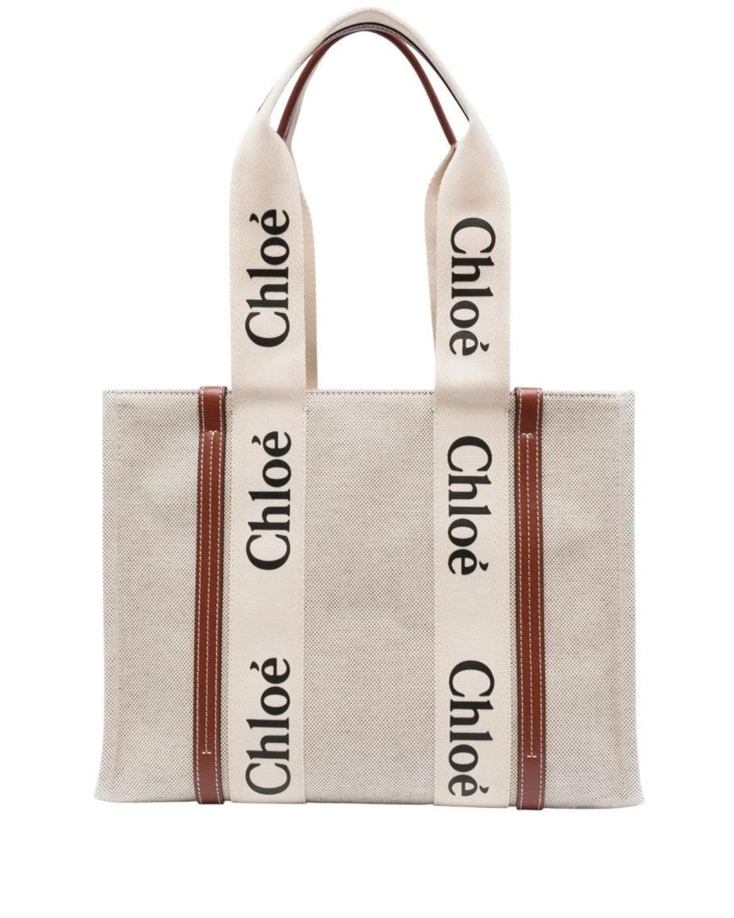 Chloé Natural Woody Large Tote