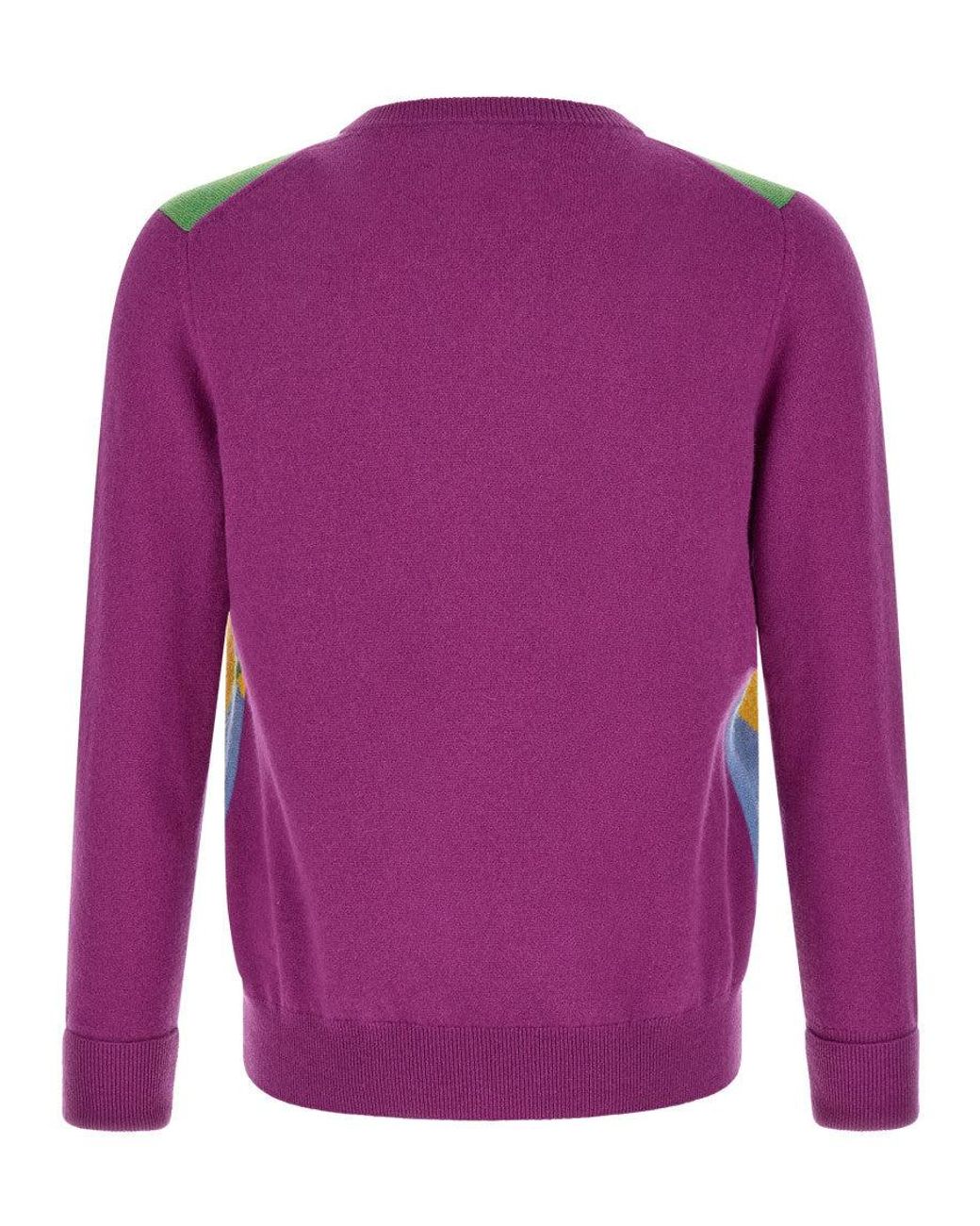 Ballantyne Pink V Neck Sweater for men