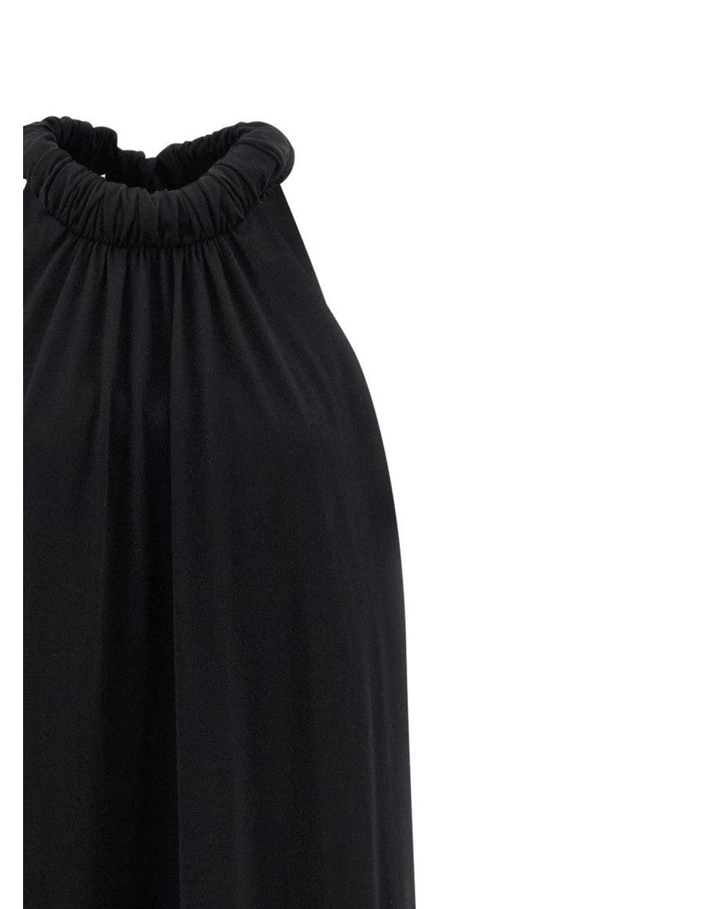 Nude Black 'Floor Lenght' Dress