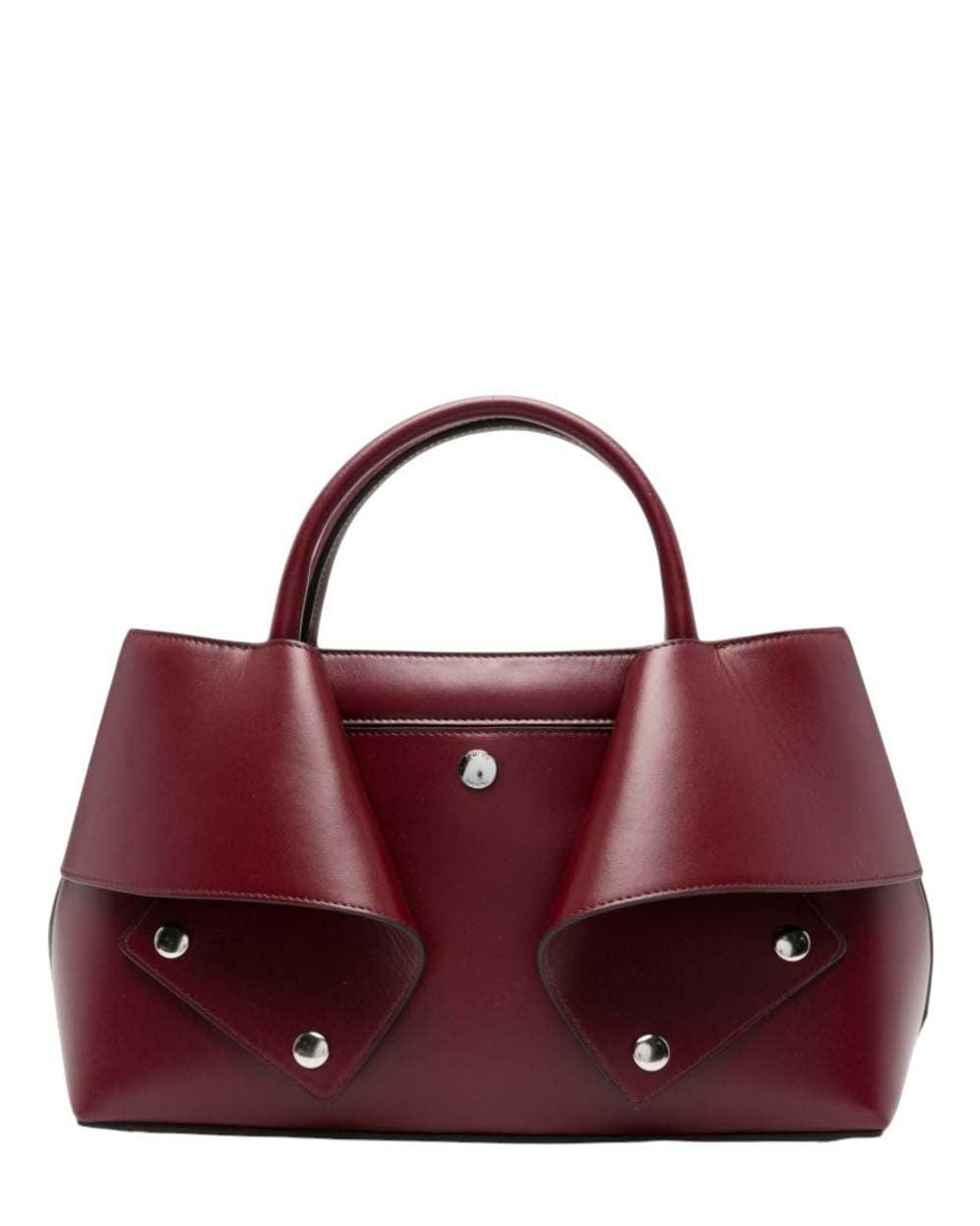 Totême Purple Mercer Small Satchel