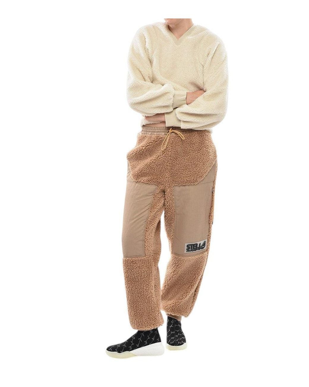 Stella McCartney Natural Relaxed Elasticated Pants