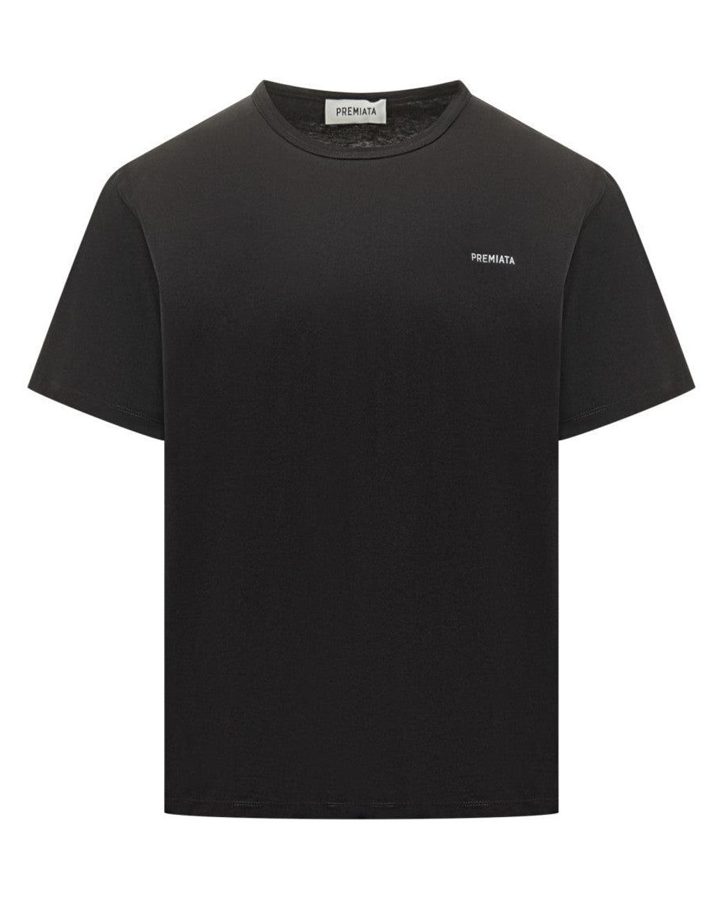 Premiata Black Crew Neck T-Shirt for men