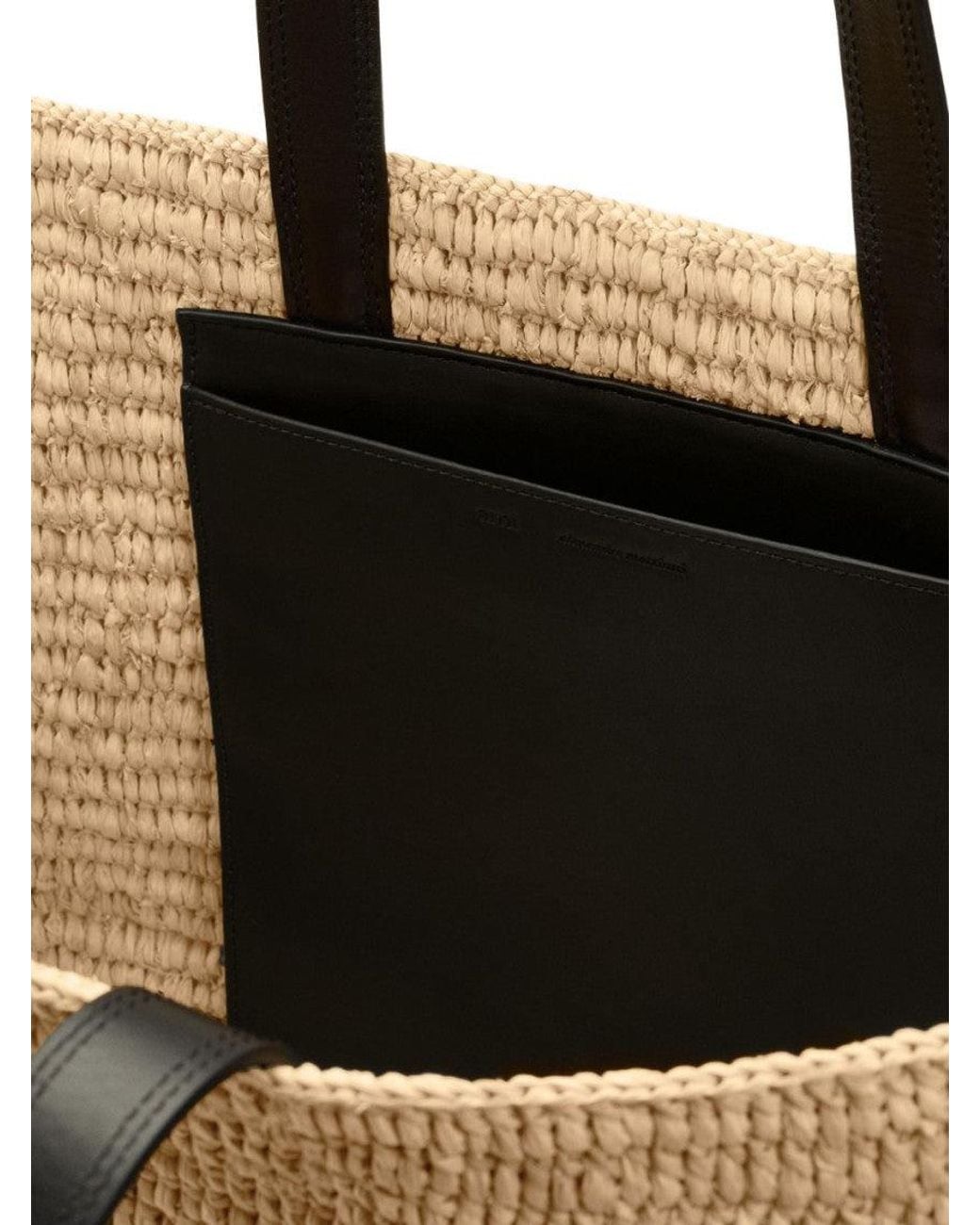AMI Natural Logo Large Tote