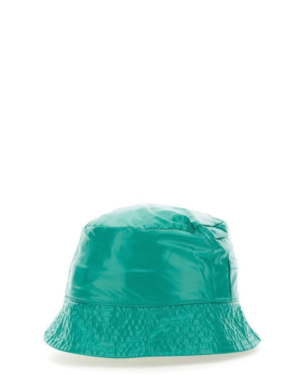 K-Way Green Solid Bucket Hat for men