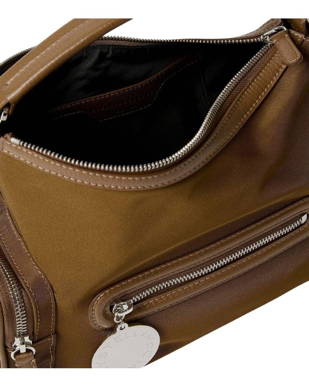 Stella McCartney Metallic Dartmoor Large Crossbody Bag