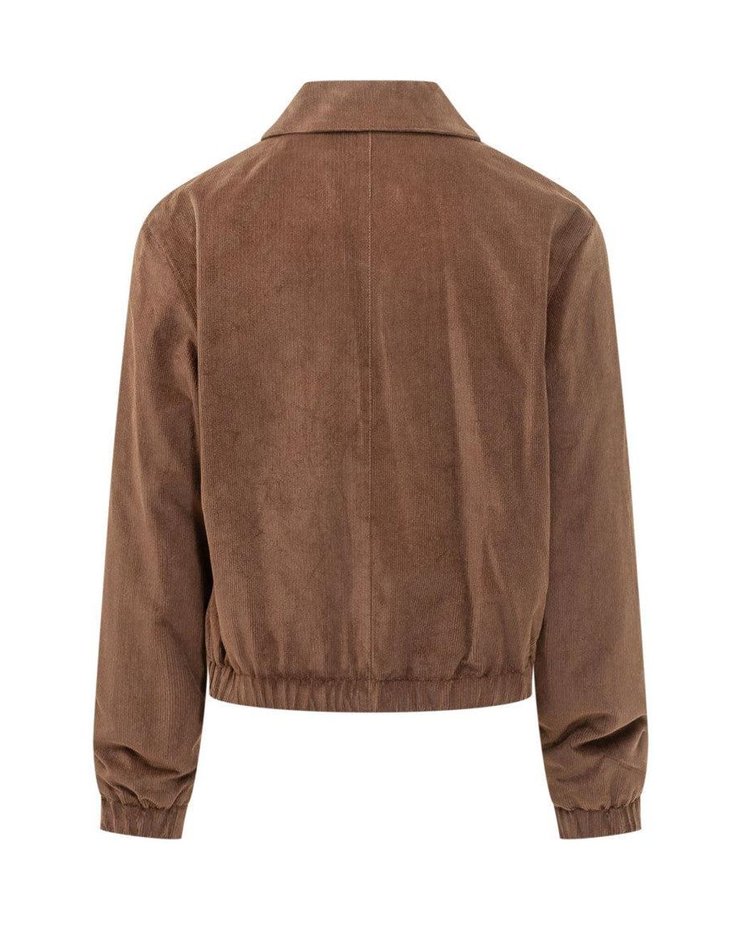 AMI Brown Shirt Collar Jacket for men