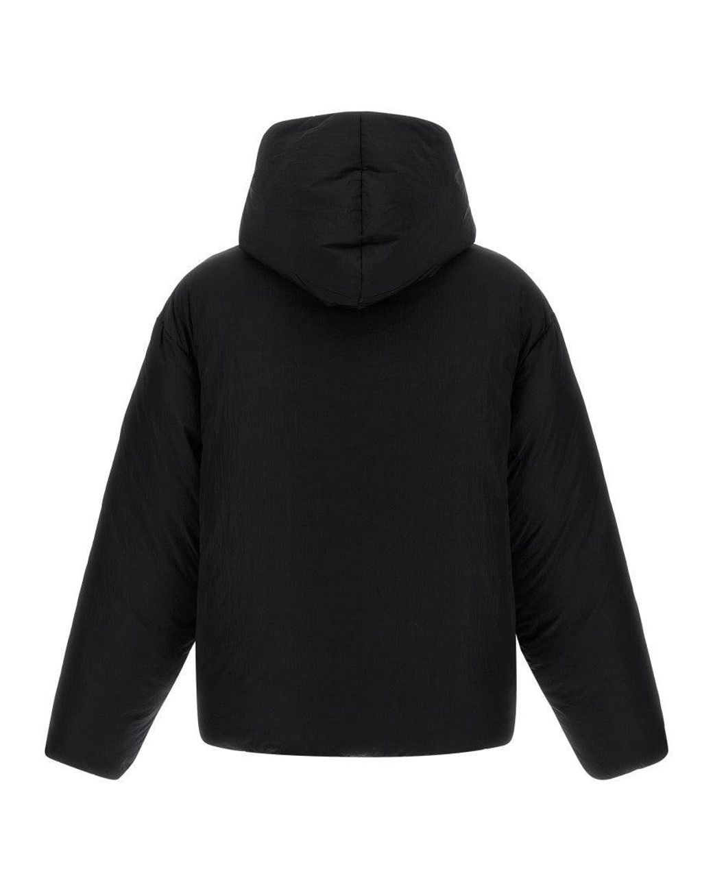 Jacquemus Black Logo Hood Jacket for men