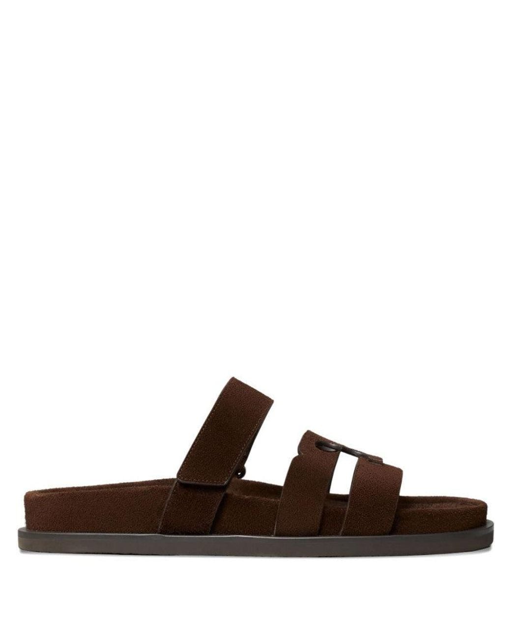 Tory Burch Brown Suede Sandals