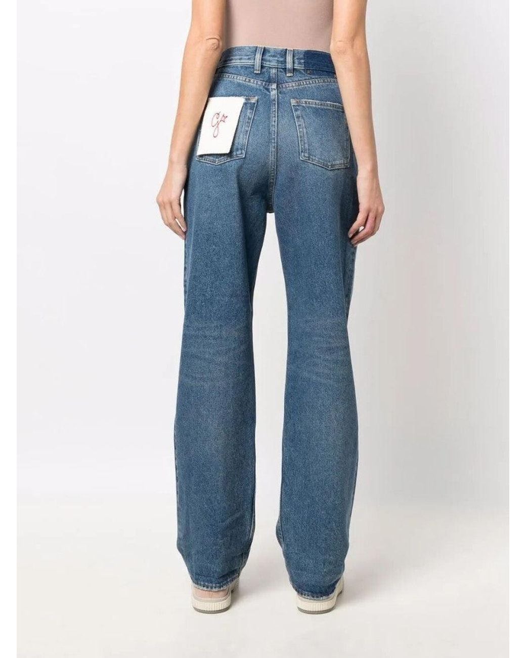 Golden Goose Deluxe Brand Blue Kim Wide-Leg Jeans