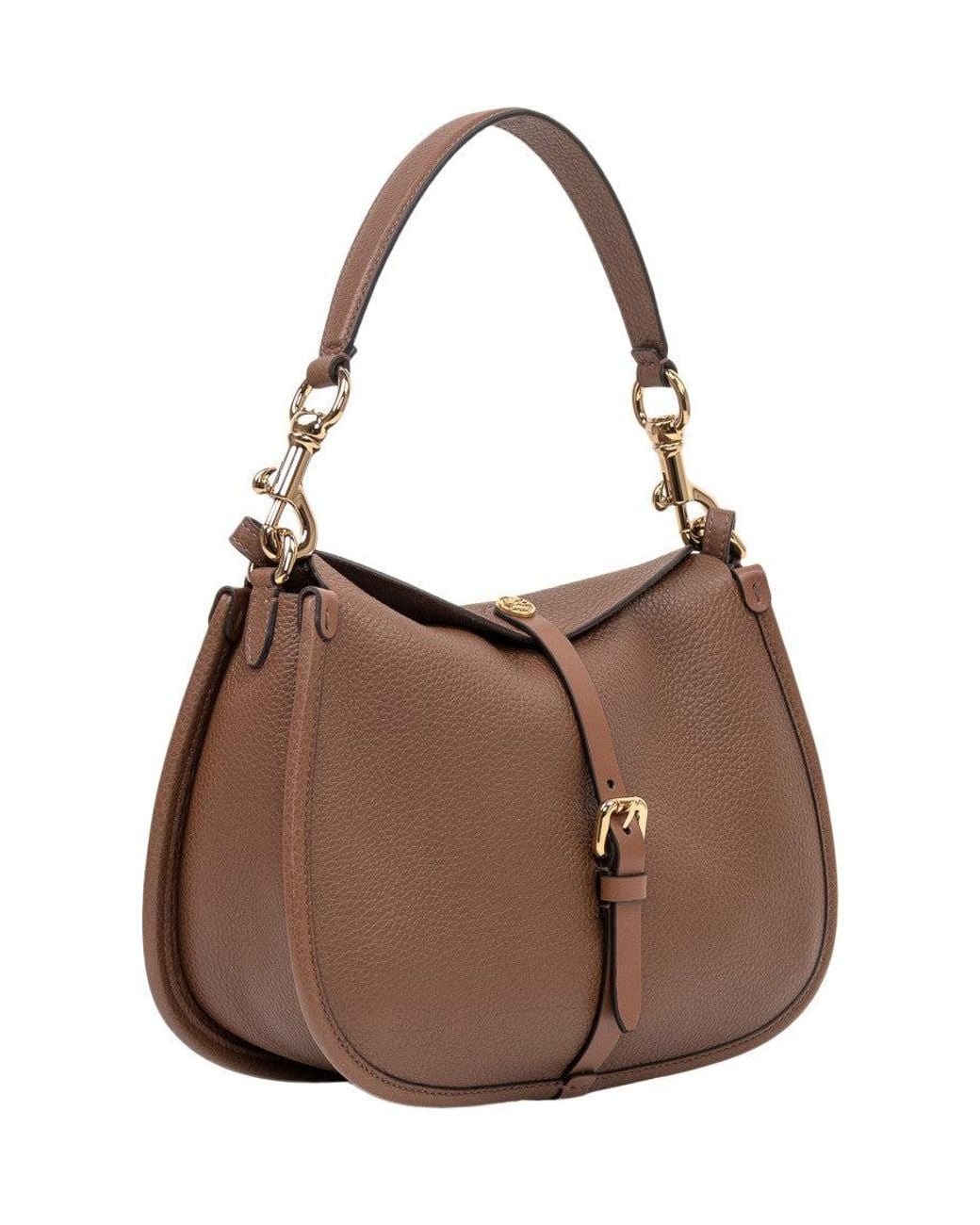 Etro Brown Medium Pony Hobo