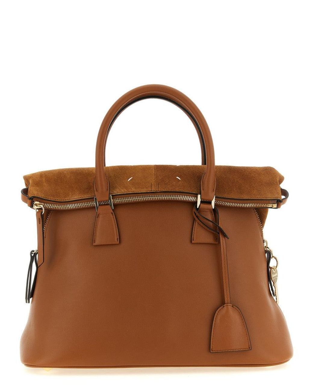 Maison Margiela Brown 5Ac Soft Medium Satchel