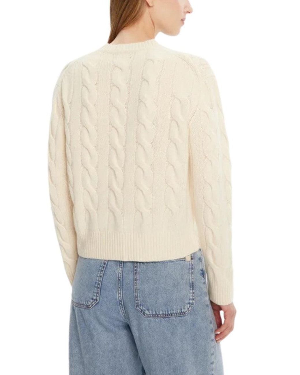 Polo Ralph Lauren Natural Knitted Crew Neck Sweater