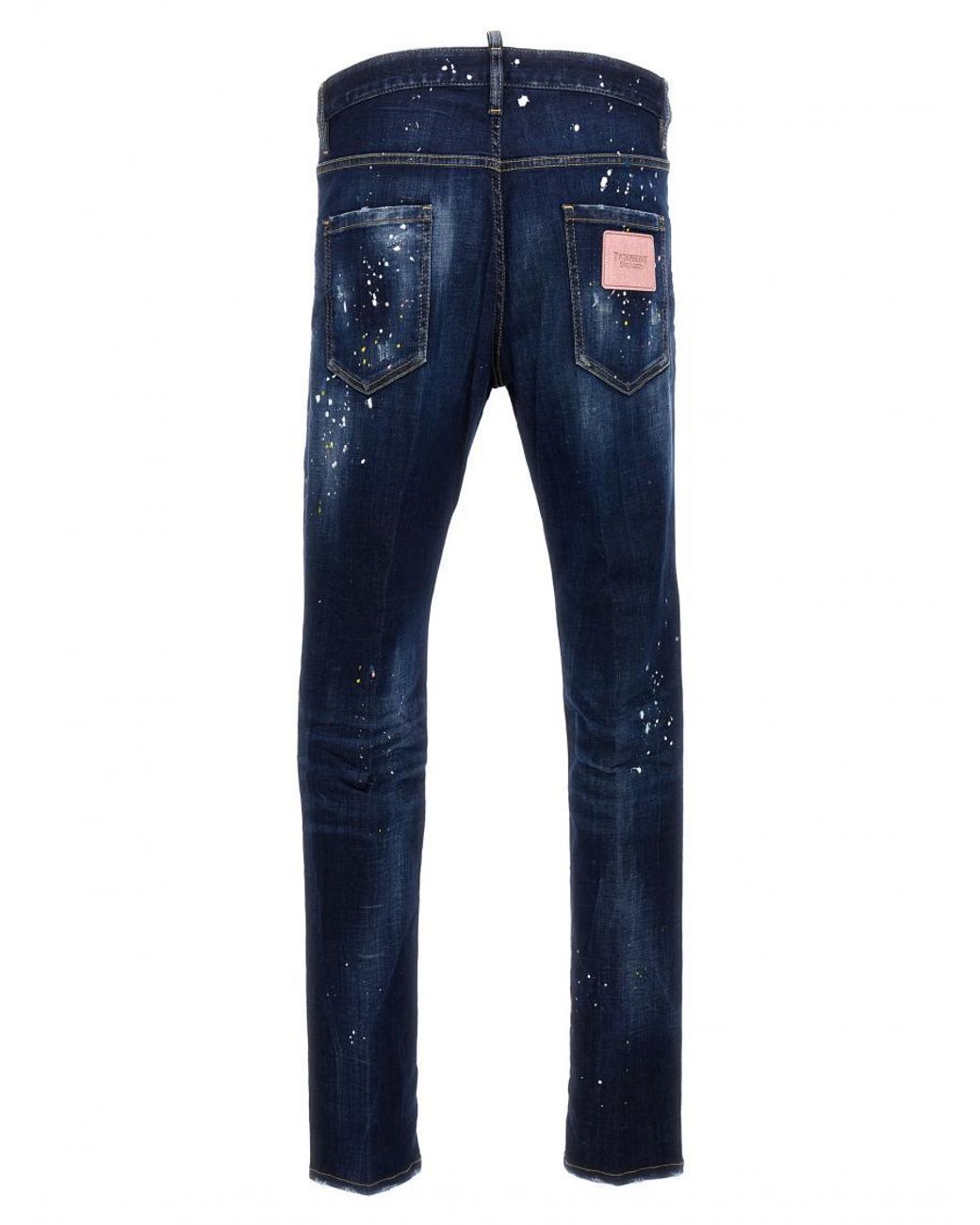 DSquared² Blue Mid Rise Jeans for men