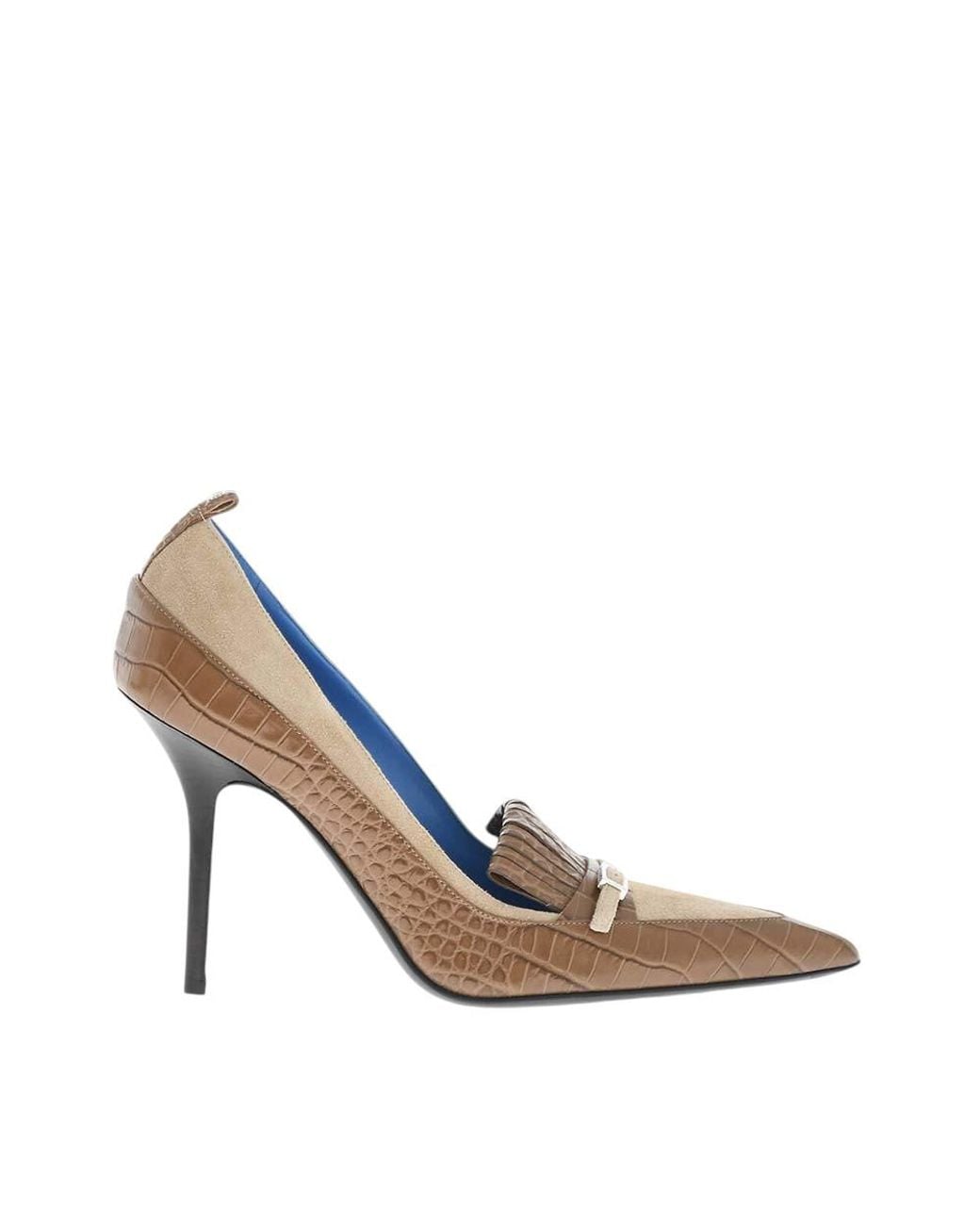 DSquared² Brown Leather Pumps