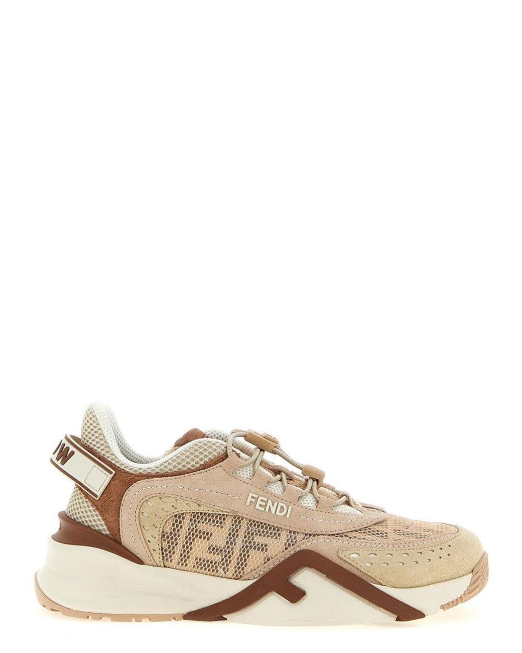 Fendi Natural Logo Sneakers