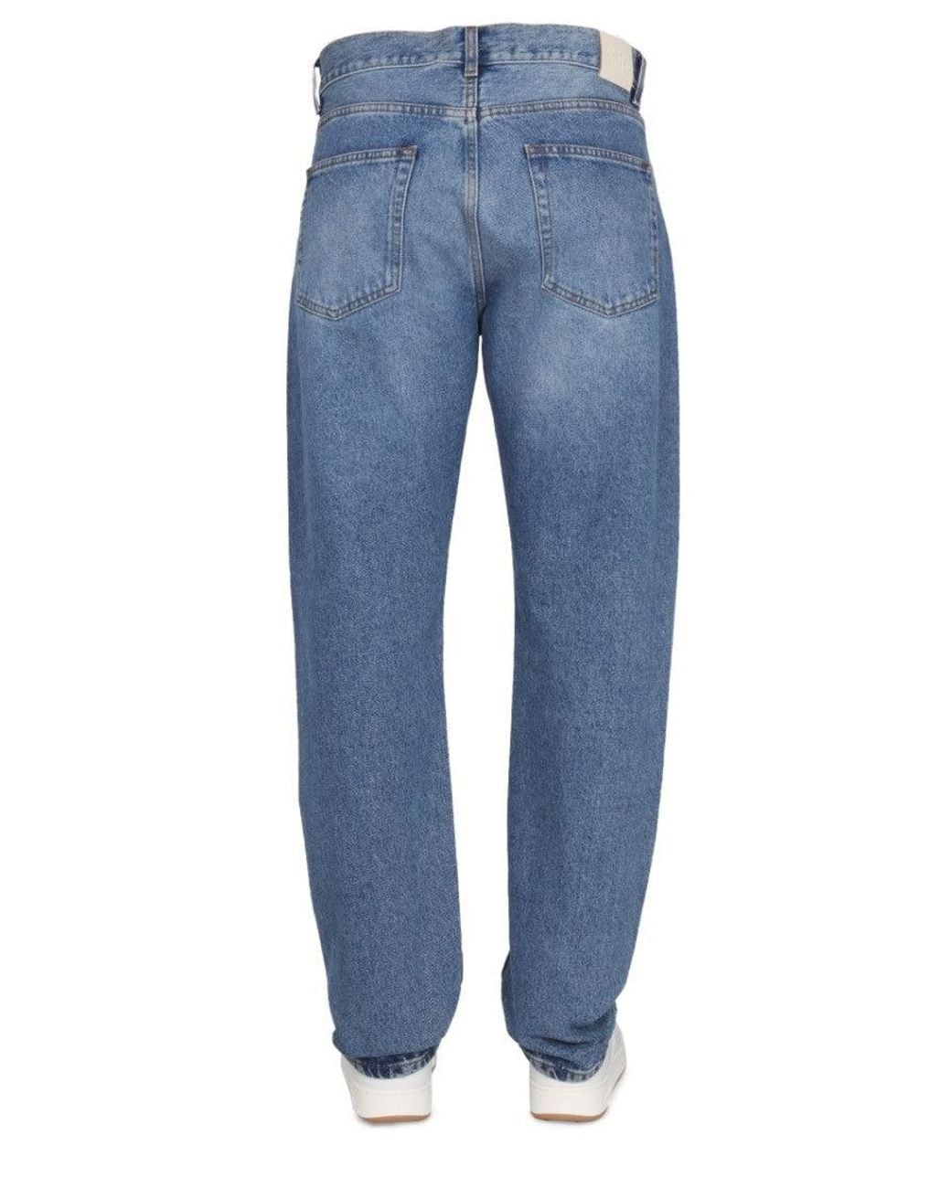 Séfr Blue Mid Rise Jeans for men
