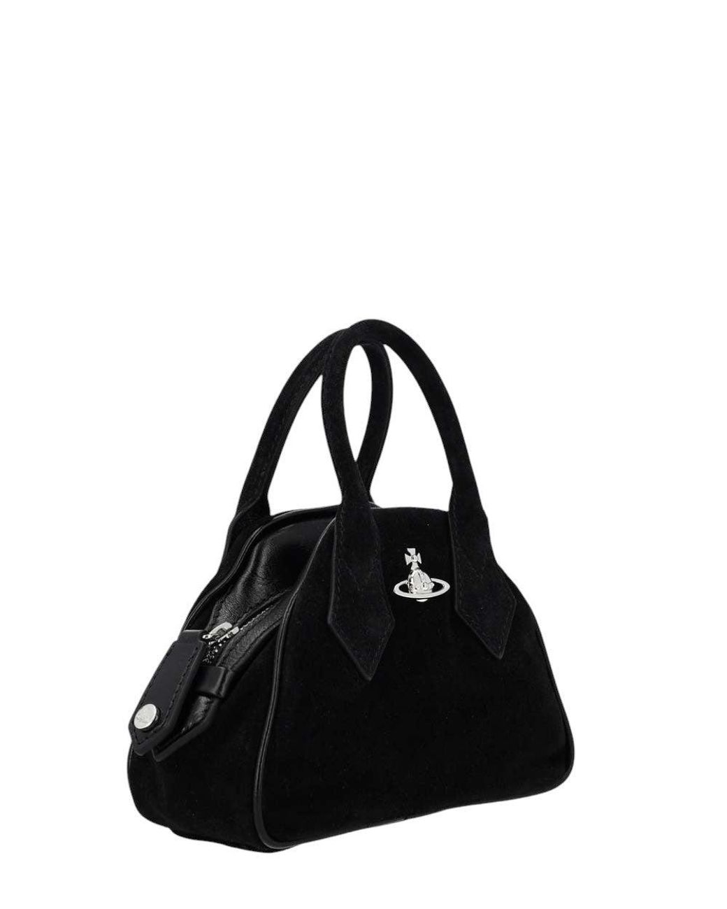 Vivienne Westwood Black Yasmine Mini Satchel