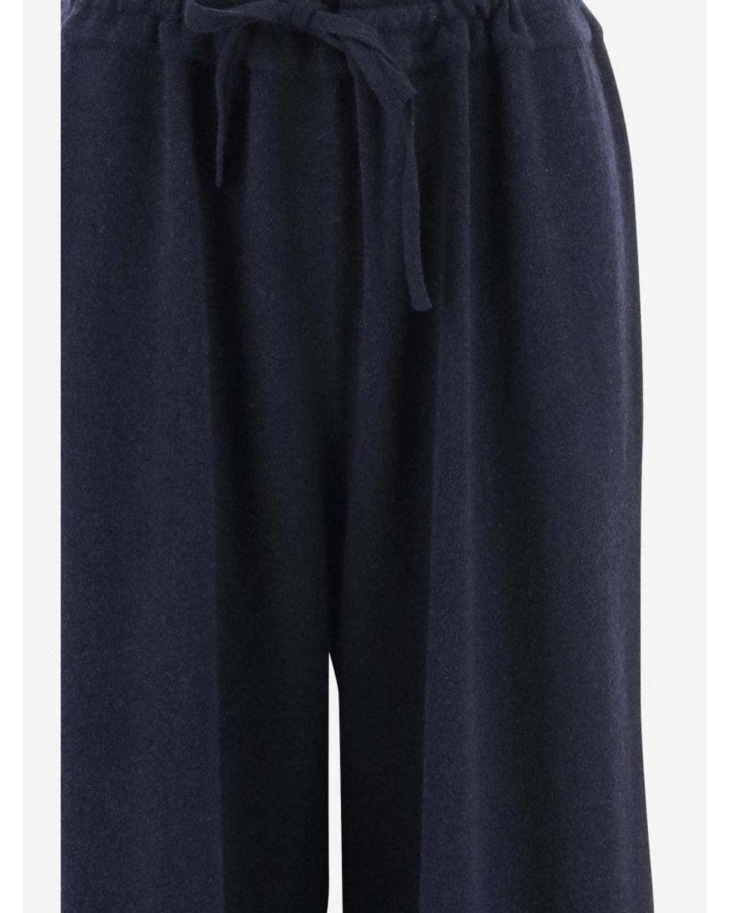 Jil Sander Blue Loose Pant