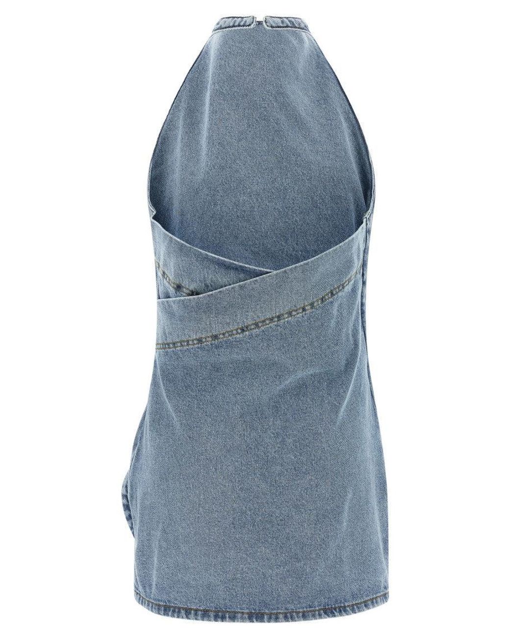 Magda Butrym Blue Dress