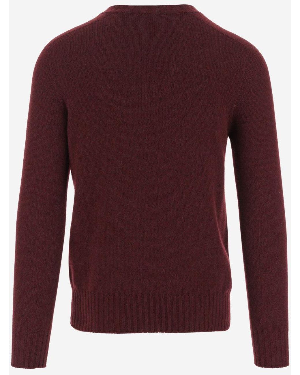 Malo Purple Classic Sweater for men