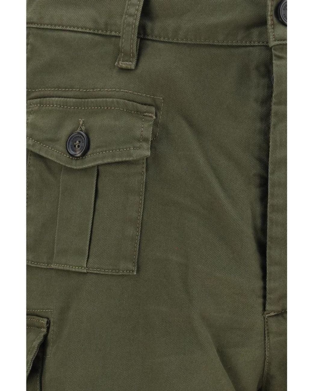 DSquared² Green Sexy Cargo Short for men