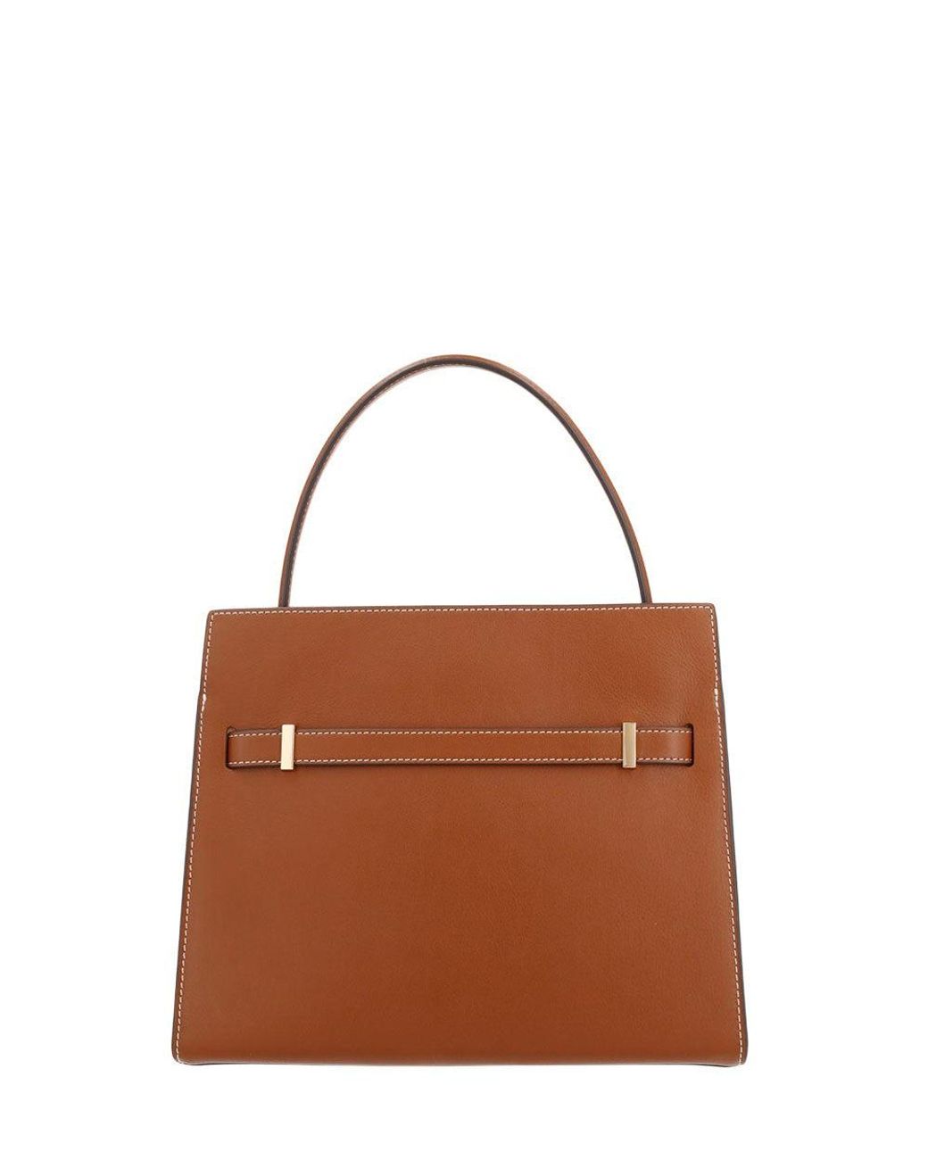 Tory Burch Brown Lee Radziwill Small Satchel