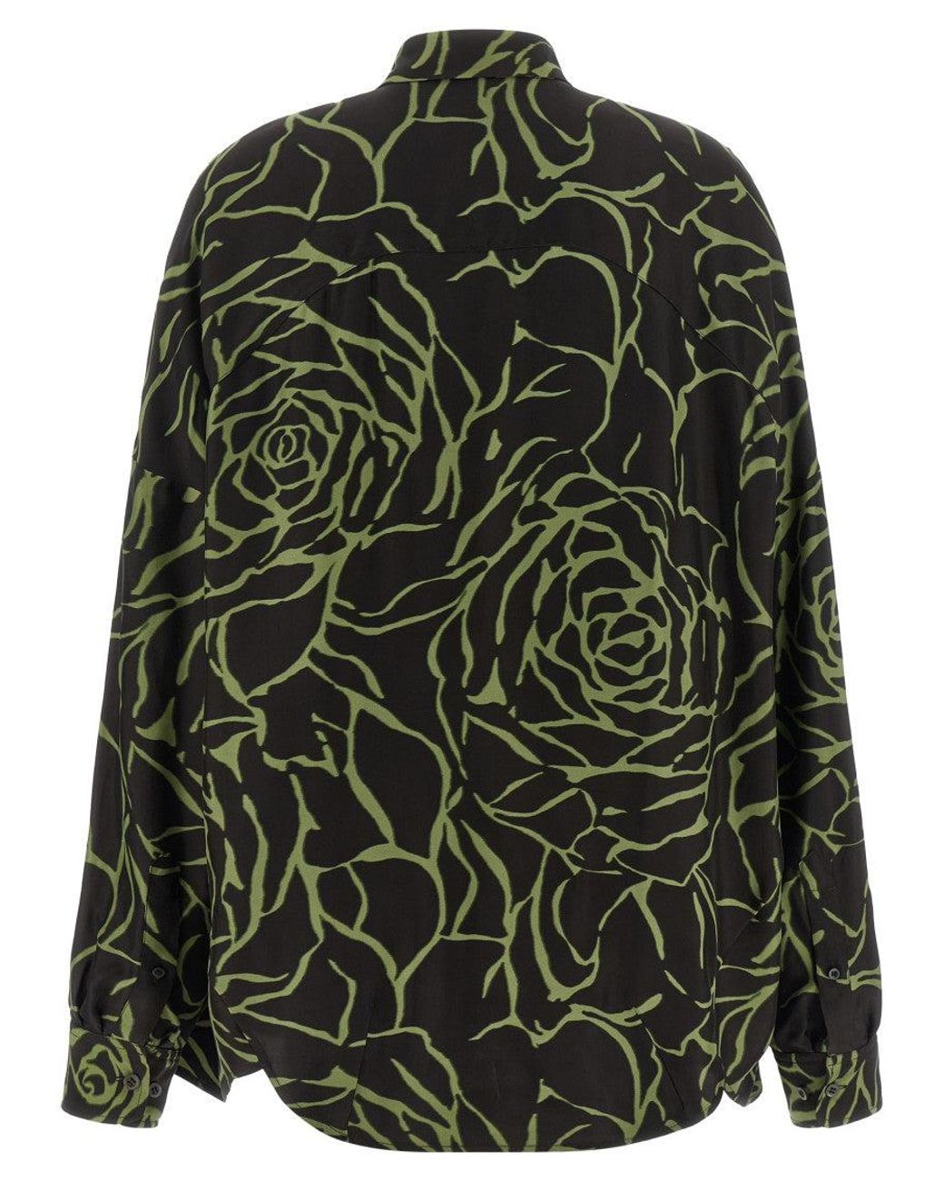Dries Van Noten Green Viscose Blouse