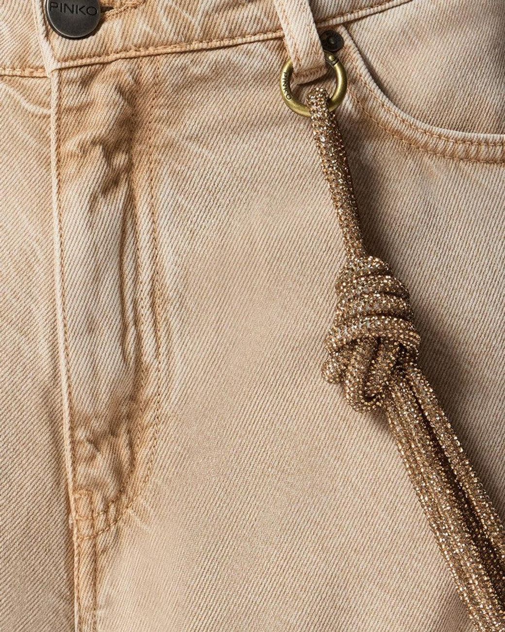 Pinko Natural Jeans Lauryn Loose