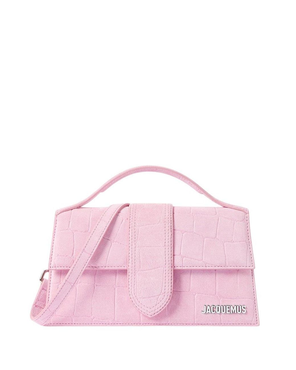 Jacquemus Pink Light Bambino Large Crossbody Bag