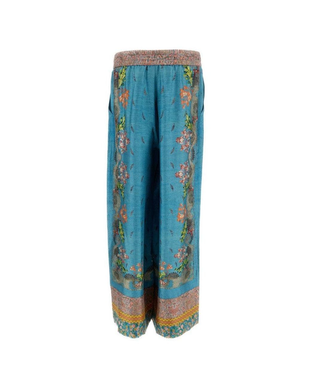 Pierre Louis Mascia Blue Sky Relaxed Printed Pant