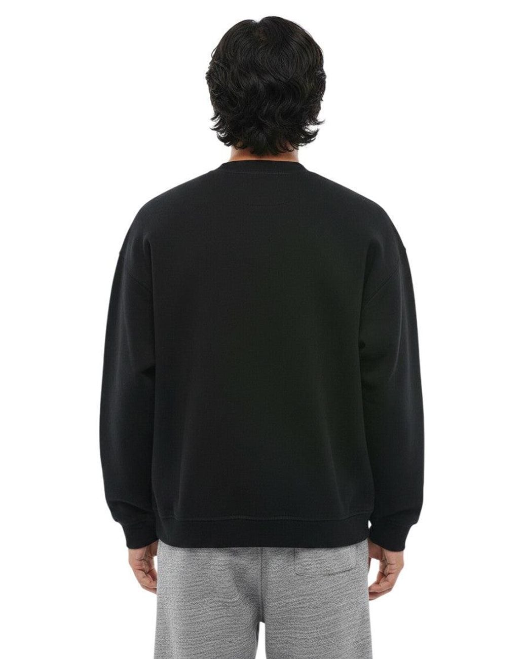DSquared² Black Graphic Logo Sweatshirt for men