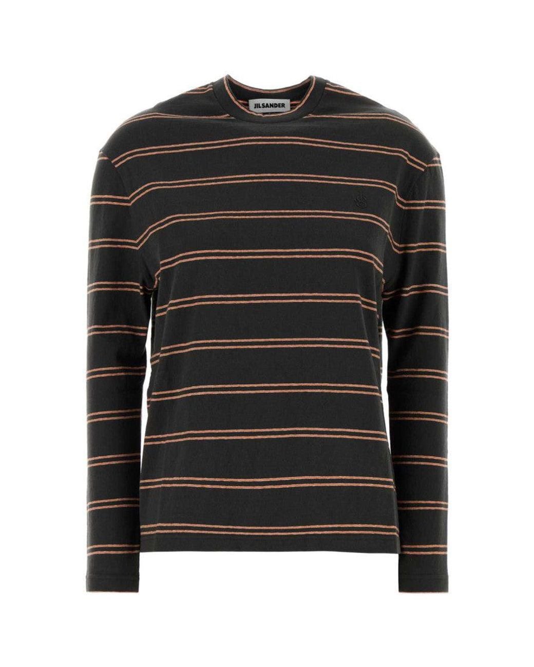 Jil Sander Black Crew Neck T-Shirt