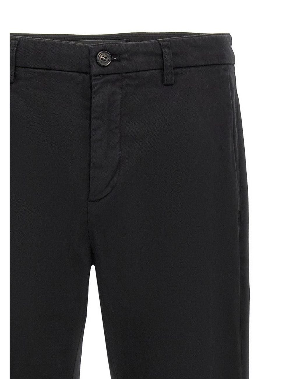 Department 5 Black Prince Pants for men