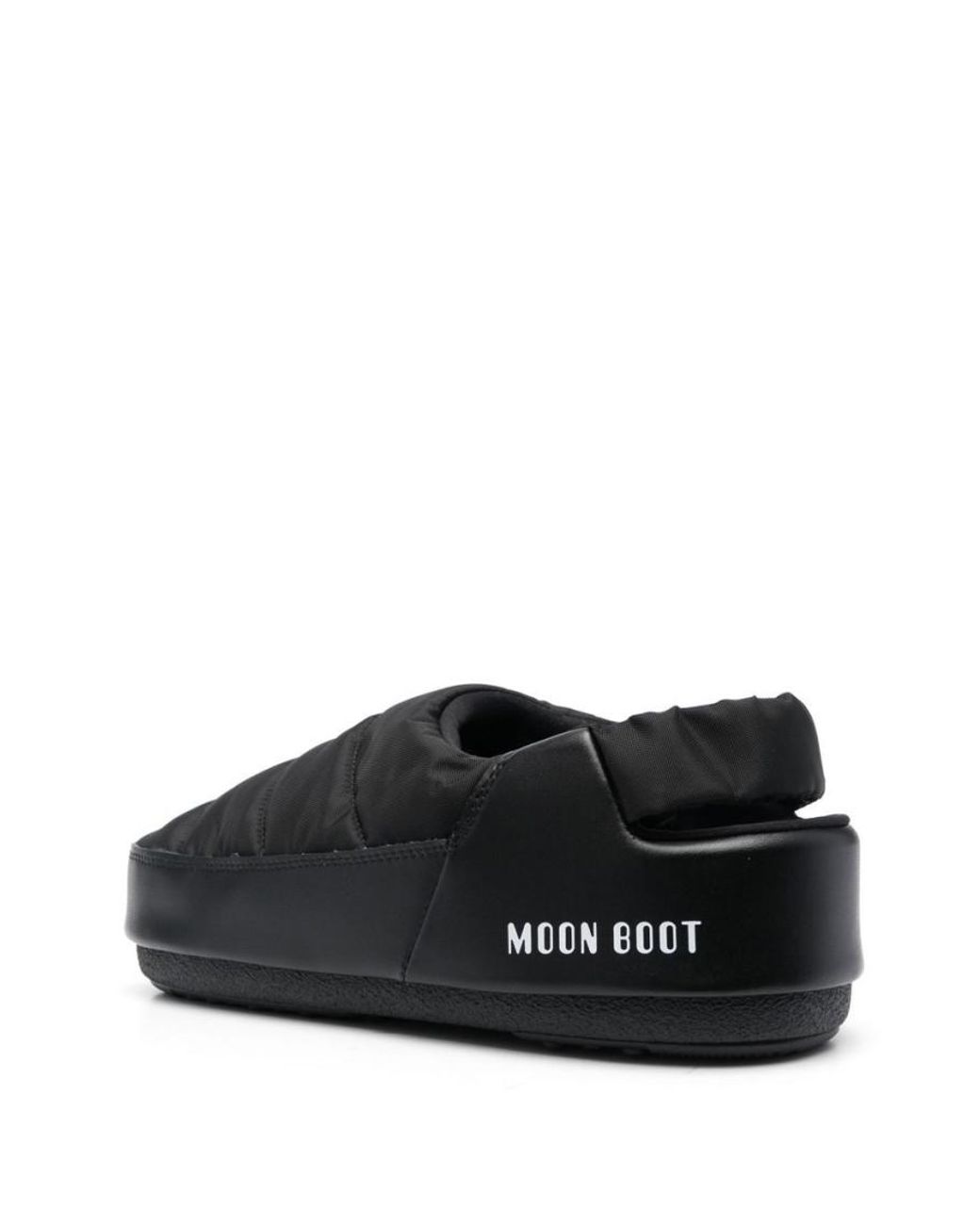Moon Boot Black Evolution Mules
