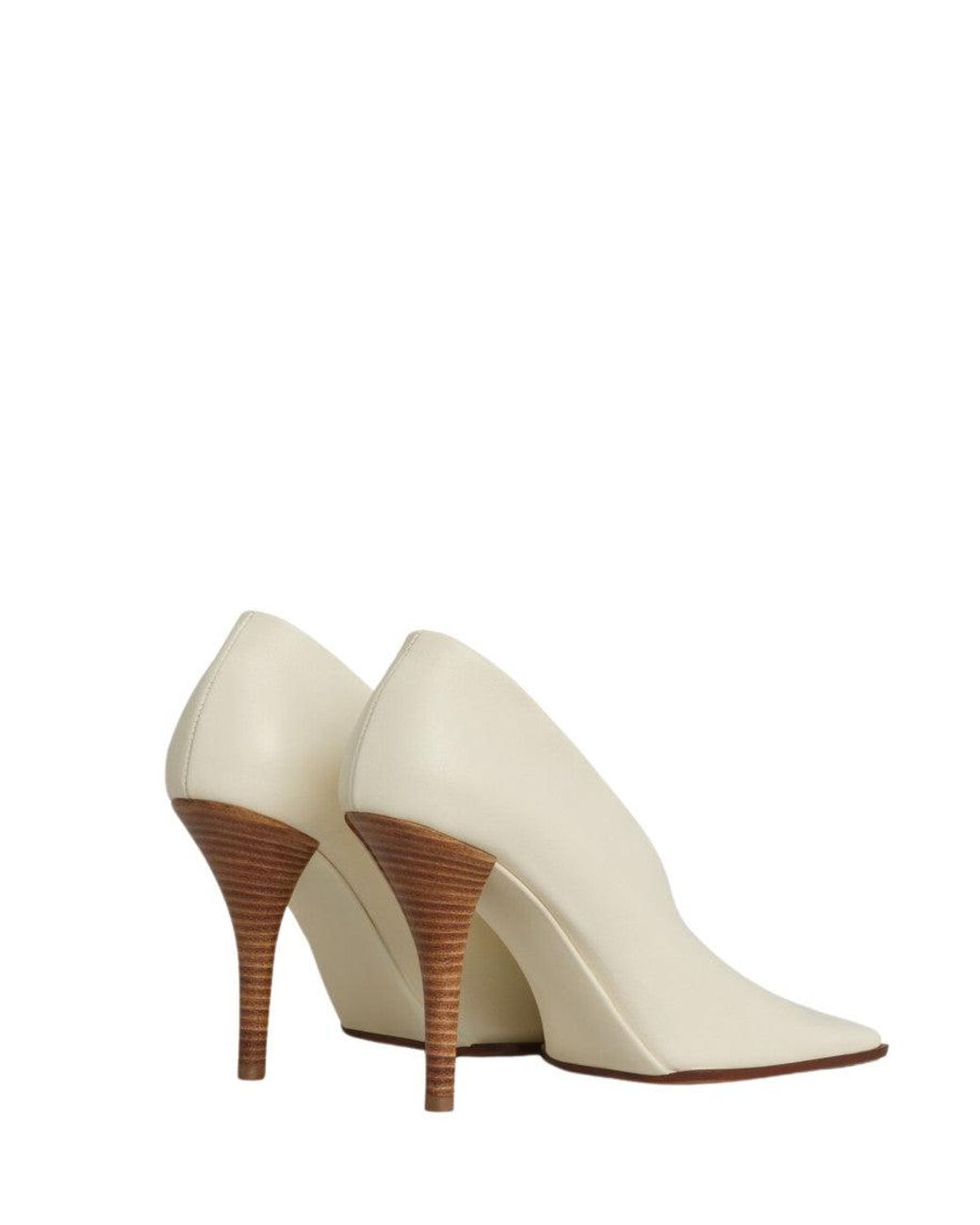 Alaïa White Elegant High Heel Shoes For